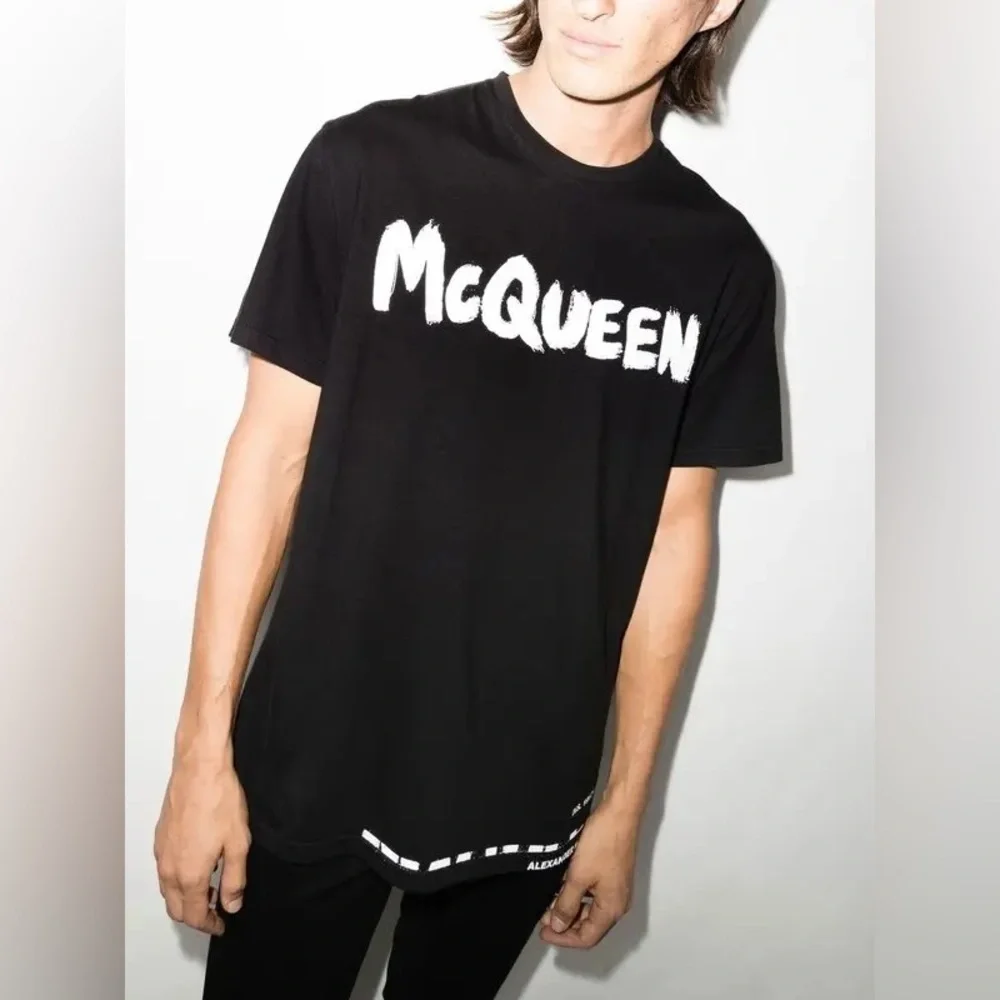 Alexander McQueen Black Graphic Tee - Picture 2 of 10